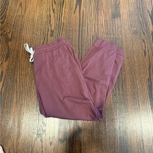 Vuori Maroon Performance Joggers